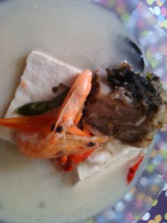 Foto resep Ikan Panggang masak santan Plus tahu