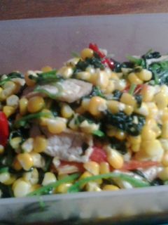 Foto resep Oseng jagung manis bayam