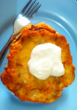 Foto resep Jagung Manis dan Smoke Beef Pancake