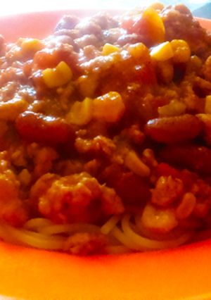 Foto resep Chilli Spaghetti