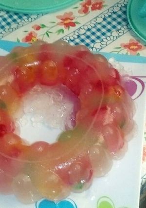 Una foto de Gelatina de panditas