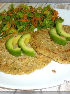 Una foto de Milanesas vegetarianas-veganas