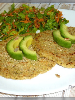 Una foto de Milanesas vegetarianas-veganas