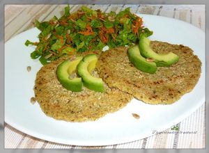 Una foto de Milanesas vegetarianas-veganas