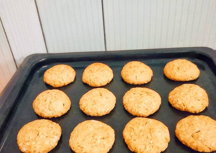 Resep Terbaru Peanut butter oatmeal cookies Paling Enak