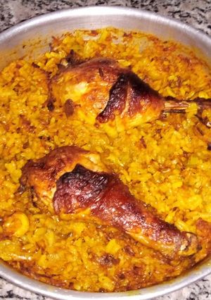 صورة لوصفة طبق الارز الشهي بدون تعب 🤗🤗🤭😋😋🍽🍽 شهية طيبة