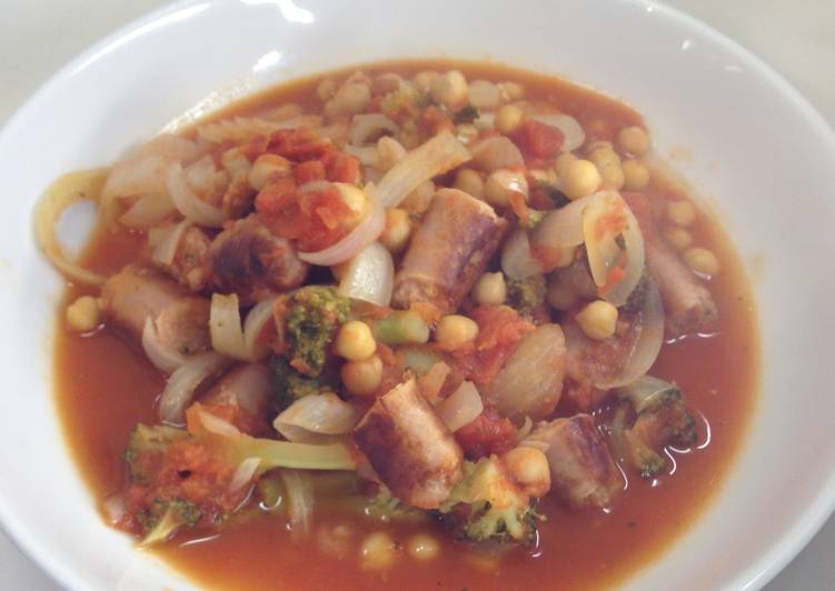 Step-by-Step Guide to Make Super Quick Homemade Sausage and Bean Stew
