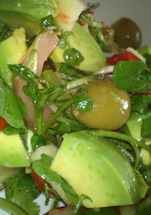 Una foto de Ensalada de Berros en Verano