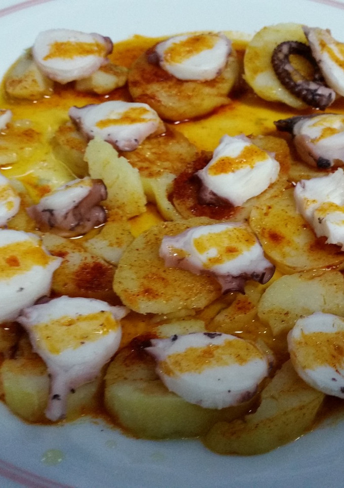 Una foto de Pulpo a La Gallega