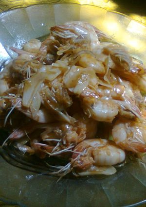 Foto resep Udang bawang
