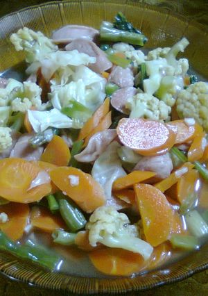 Foto resep Capcai pake kuah