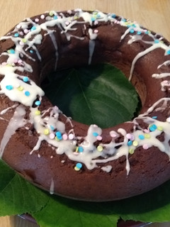 Una foto de Anillo de chocolate y naranja
