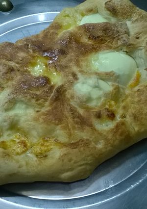 Una foto de Calzone de jamón y queso