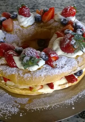 Una foto de Versión distinta del Paris Brest