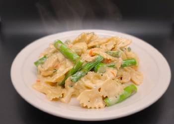 Without Fail Prepare Recipe Creamy Garlic Pasta Restaurant Style