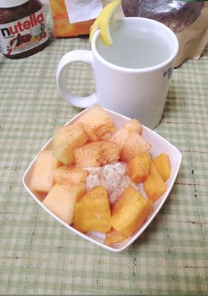 Foto resep Bubur Sumsum Fusion Fruit