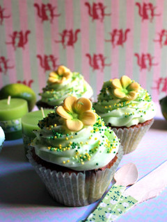 Una foto de Cupcakes de Mojito