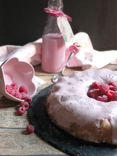 Foto principal de Bundt Cake de frambuesa