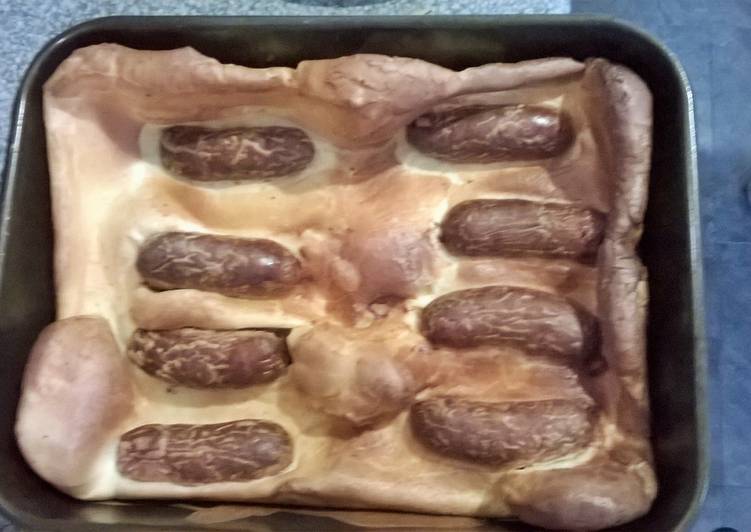 Recipe of Favorite Toad in The Hole