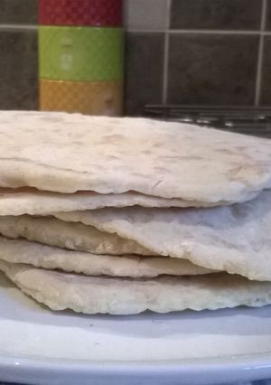 A picture of Yoghurt Flatbread.