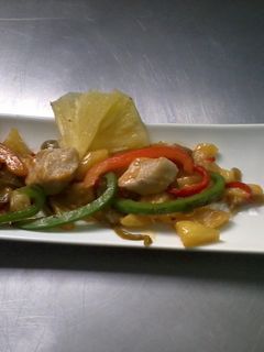 Una foto de Cerdo agridulce