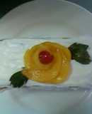 Pastel mil hojas (Durazno).