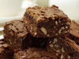 Brownie de chocolate y naranja