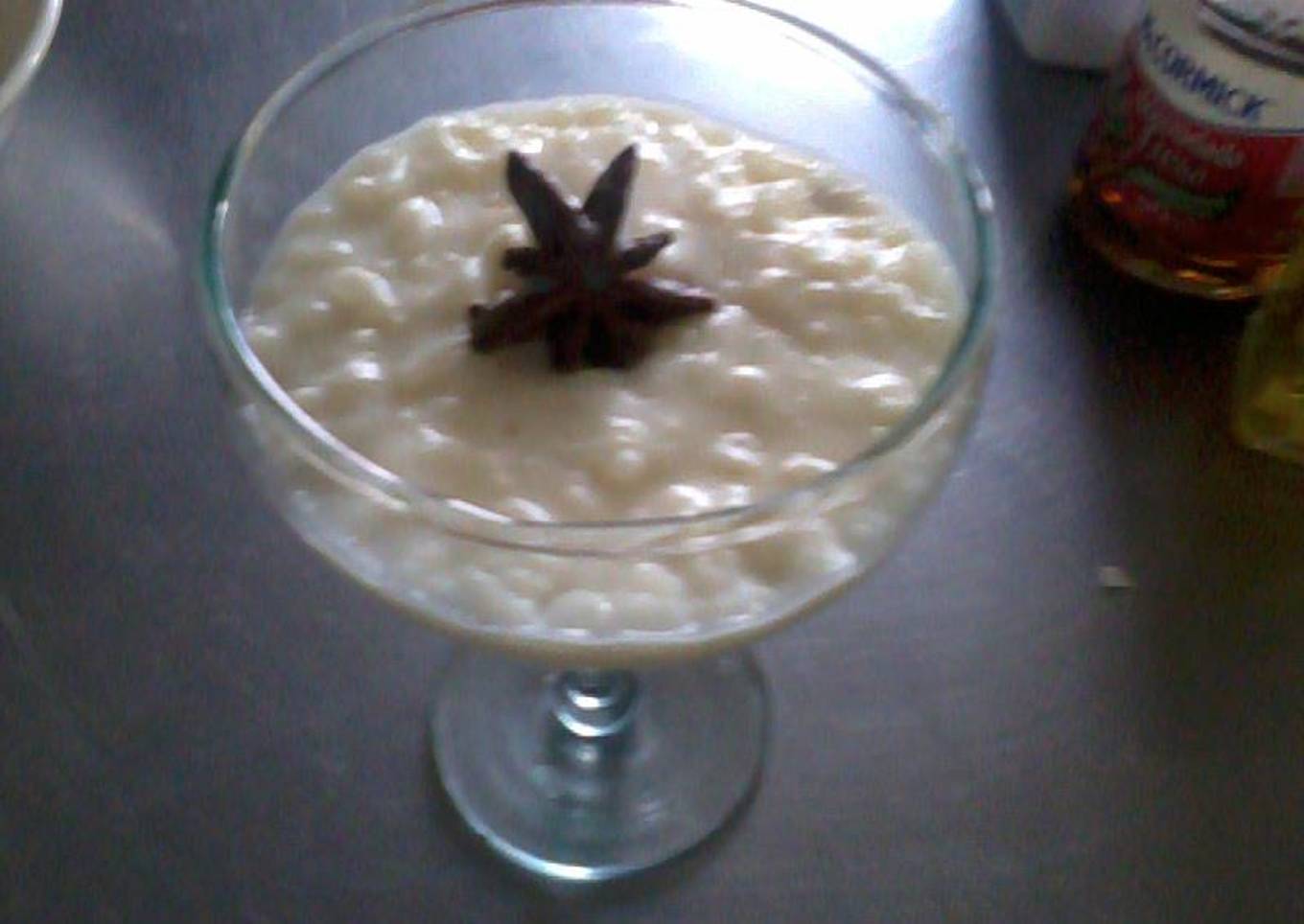 Arroz con leche de coco