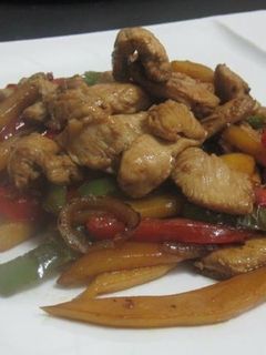 Una foto de Salteado de pimientos.