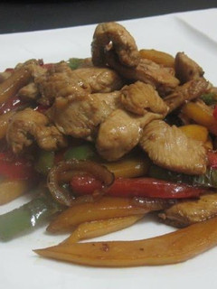 Una foto de Salteado de pimientos.