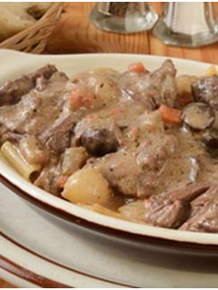 صورة لوصفة شرائح لحم بكريمة طبخ من بوك