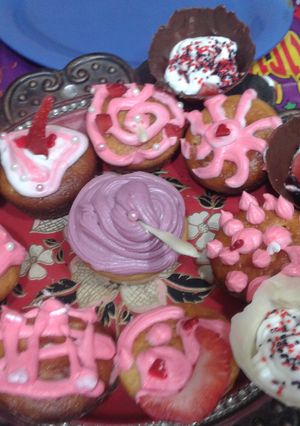 Una foto de Cupcakes de Vainilla