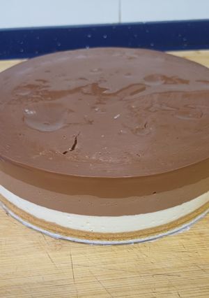 Una foto de Tarta 3 chocolates Thermomix