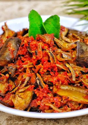 Foto resep Terong balado teri
