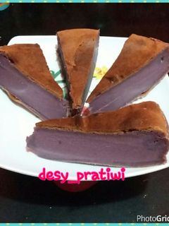 Foto resep Bingka ubi ungu