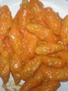 Una foto de Domplines ahogado en queso