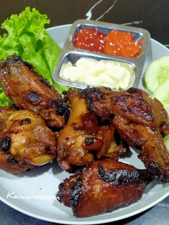 Foto resep Sayap ayam goreng madu