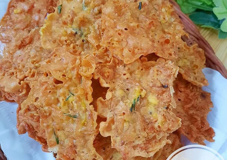 Bahan-bahan Peyek / Rempeyek Rebon yang enak Untuk Jualan