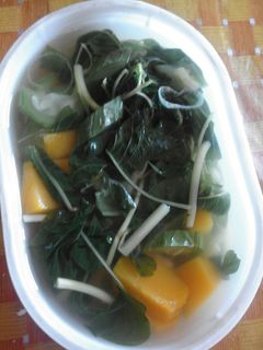 Foto resep Sayur bening bayam pitula waluh