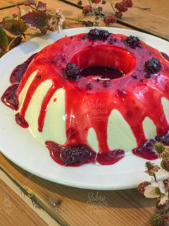 Una foto de Panacotta de Baunilha