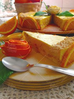 Una foto de Pudim Light de Laranja