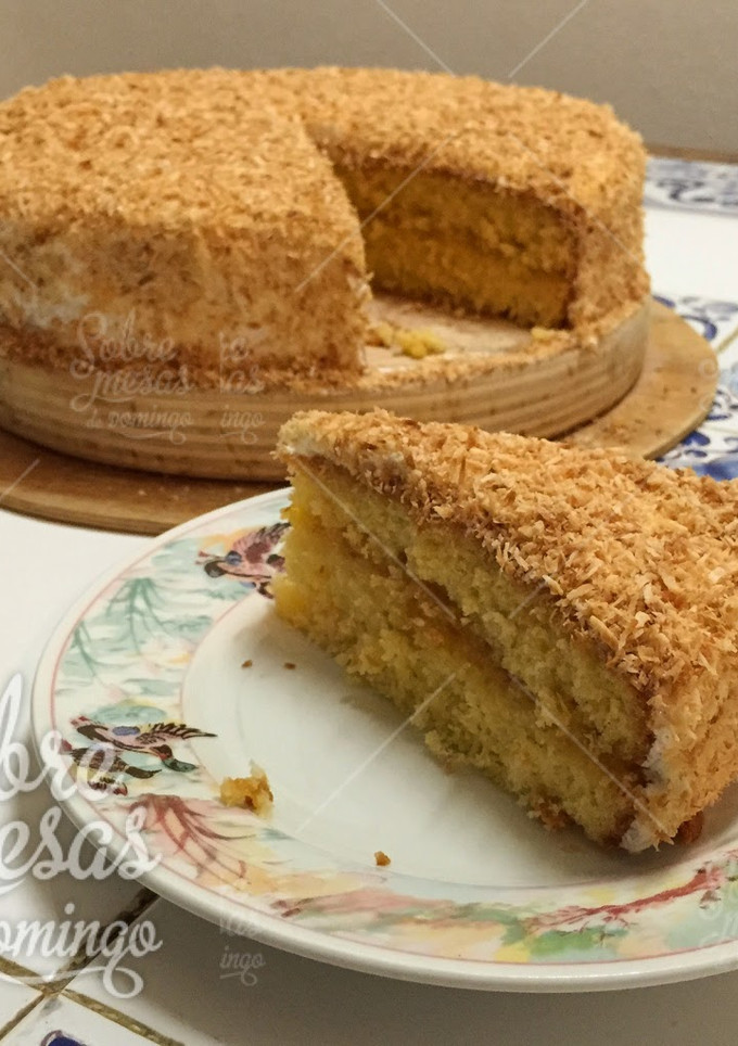 Una foto de Bolo de Coco