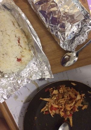 Foto resep Nasi Bakar isi Simple