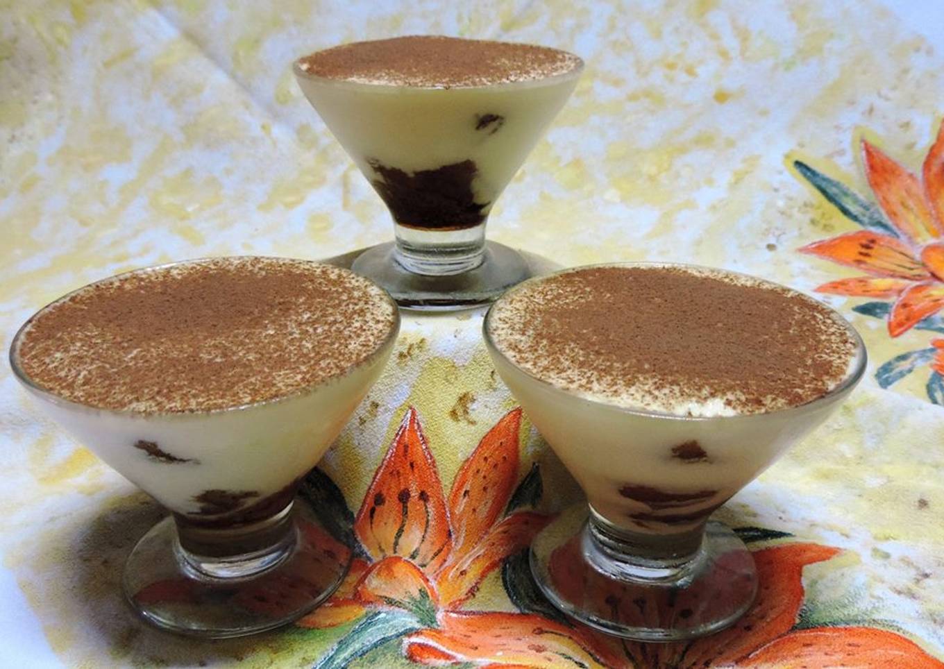 Tiramisú en copas