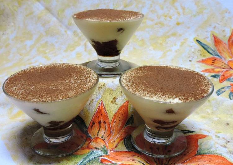 Tiramisú en copas