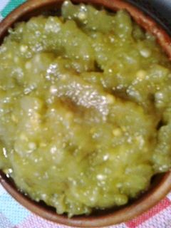 Una foto de Pasta de berenjenas