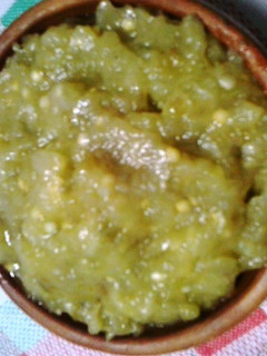 Una foto de Pasta de berenjenas