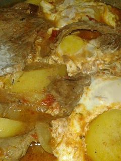 Una foto de Bifes a la criolla
