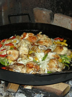 Una foto de Pollo al disco