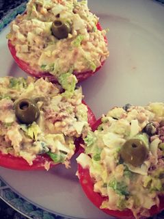 Una foto de Tomates rellenos